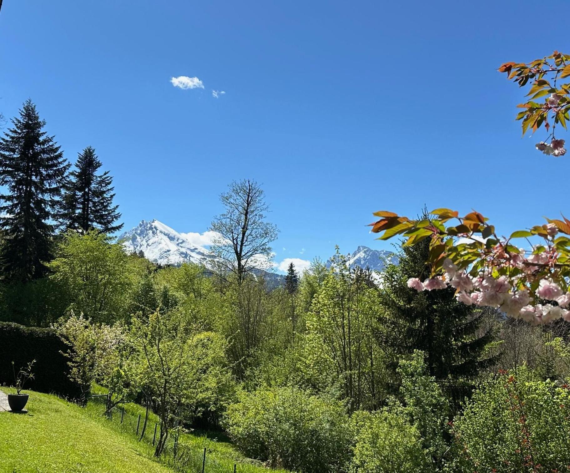 Fewo Zeitlos Mit Bergblick Berchtesgaden Luaran gambar